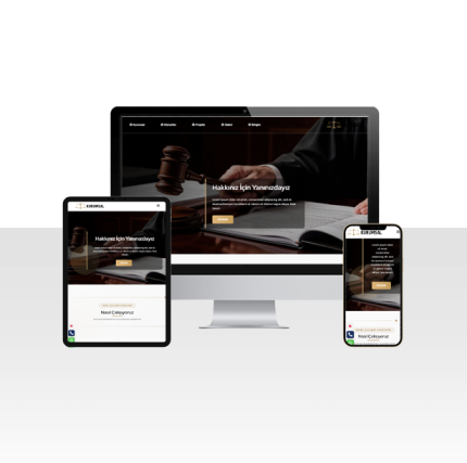 Avukatlık Hizmetleri Web Sitesi Paketi – Edirne