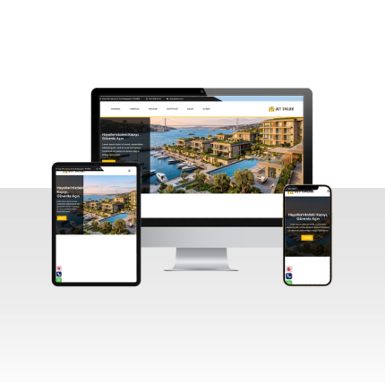 Emlak ve Gayrimenkul Danışmanı Hazır Web Sitesi Paketi – Sinop